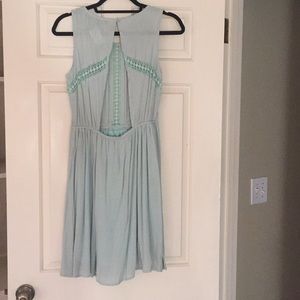 NWT Honey Punch Cutout Mint Green Dress Size M